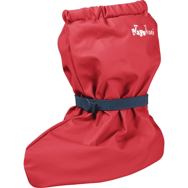 Playshoes Regen Footies Met Fleece Voering Rood - Afbeelding 4