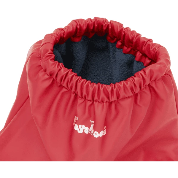 Playshoes Regen Footies Met Fleece Voering Rood - Afbeelding 5