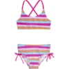Playshoes UV-bescherming Bikini Gestreept Roze