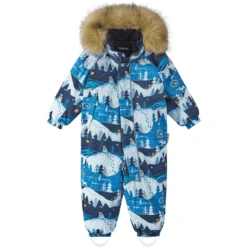 Reima Sneeuw Overall Lappi Blauw