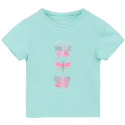 S.Oliver S. Olive R T-Shirt Vlinder Turkoois