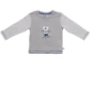 SALT AND PEPPER Baby Luck Boys Longsleeve Tijgergrijs Melange