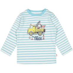 Salt And Pepper Overhemd Met Lange Mouwen DriveOn Truck Lichtblauw