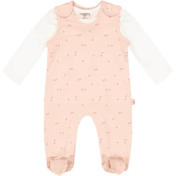 SALT AND PEPPER Rompertje AOP Blush Rose