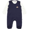 SALT AND PEPPER Rompertje Set Auto Navy