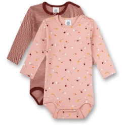 Sanetta Biologische Body Double Pack Roze