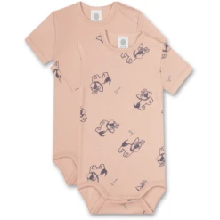Sanetta Body Dubbelpak Hond Roze