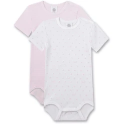 Sanetta Bodysuit Twin Pack Wit