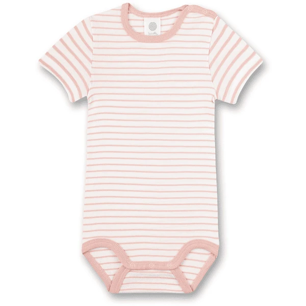 Sanetta Lichaam 1/2 Arm Silver Roze Gestreept