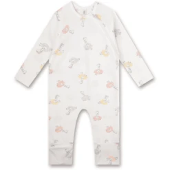 Sanetta Overall Giraffen Beige