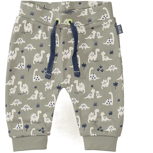 STACCATO Broek Zacht Olive Gedessineerd