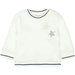 STACCATO Girl S Pluche Sweatshirt Offwhite