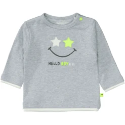 STACCATO Jongens Shirt Zacht Grijs Gemêleerd