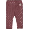 Staccato Legging Plum Met Patroon