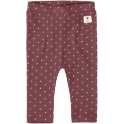 Staccato Legging Plum Met Patroon
