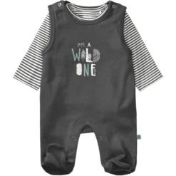 STACCATO Romper+shirt Antraciet