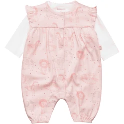 Staccato Romper+shirt Blush Gedessineerd