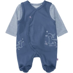 STACCATO Romper+shirt Indigo