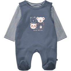 STACCATO Romper+shirt Night Blauw