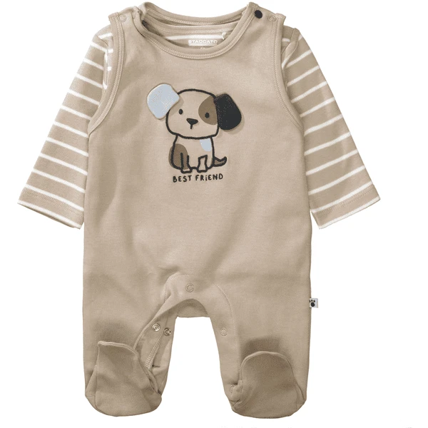 STACCATO Romper+shirt Taupe - Afbeelding 2