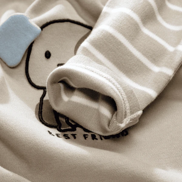 STACCATO Romper+shirt Taupe - Afbeelding 4