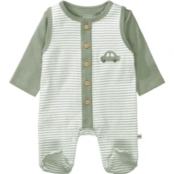 Staccato Romper+shirt Van White Gestreept