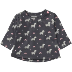 STACCATO Shirt Antraciet Gedessineerd