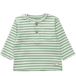 STACCATO Shirt Den Green Gestreept