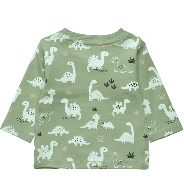 STACCATO Shirt Den Green Melange - Afbeelding 2