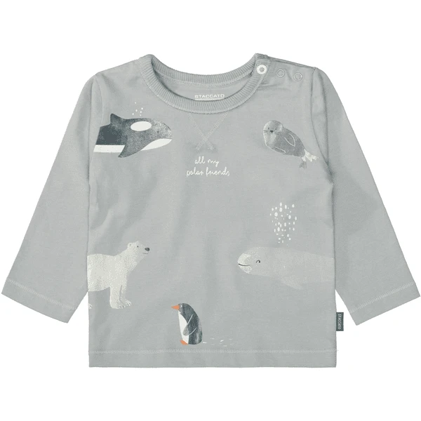 STACCATO Shirt Light Grafiet - Afbeelding 4