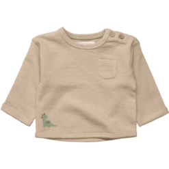 STACCATO Shirt Taupe Gestructureerd