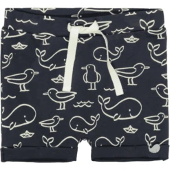 STACCATO Shorts Marine Gedessineerd