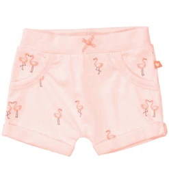 STACCATO Shorts Zacht Peach Patroon