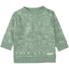 STACCATO Sweatshirt Jade Patroon