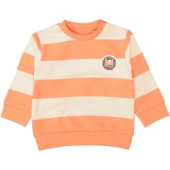 Staccato Sweatshirt Orange Gestreept