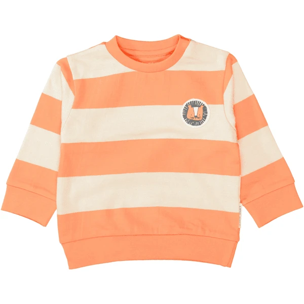 Staccato Sweatshirt Orange Gestreept - Afbeelding 4