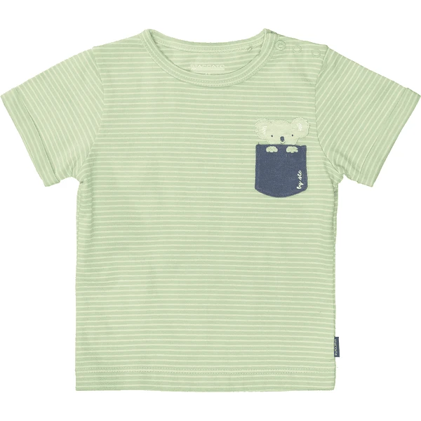 STACCATO T-shirt Donker Mint Gestreept