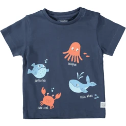 Staccato T-shirt Inkt Blauw