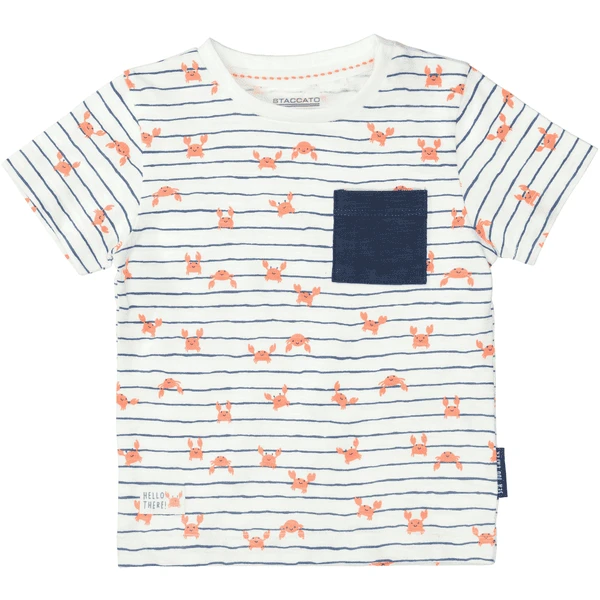 Staccato T-shirt Krab Gestreept - Afbeelding 4