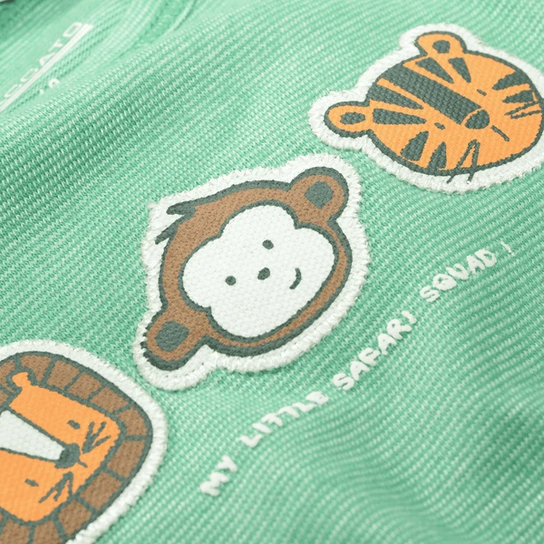 Staccato T-shirt Smaragd Gestructureerd - Afbeelding 2