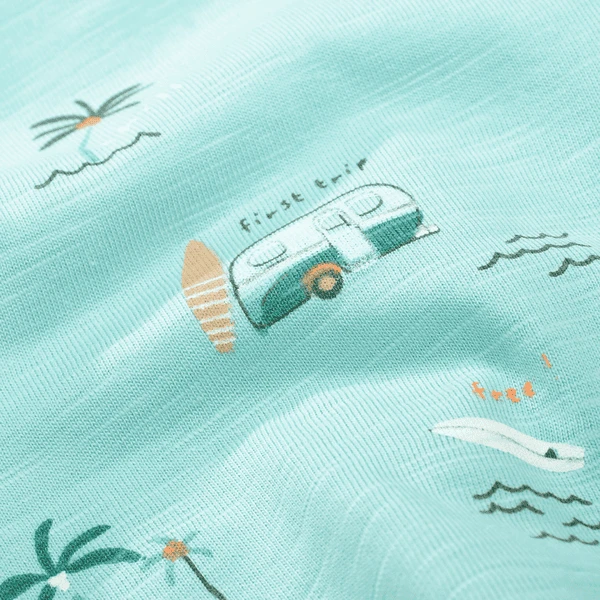 Staccato T-shirt Water Blauw Gedessineerd - Afbeelding 5