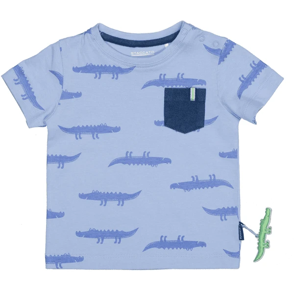 STACCATO T-Shirt Zacht Ocean Allover Print - Afbeelding 3