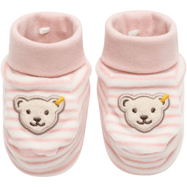 Steiff Babyschoentje Silver Roze - Afbeelding 4