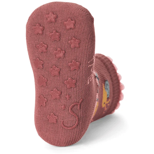 Sterntaler ABS Peutersokken Twin Pack Meisjes/Snail Zacht Roze - Afbeelding 5