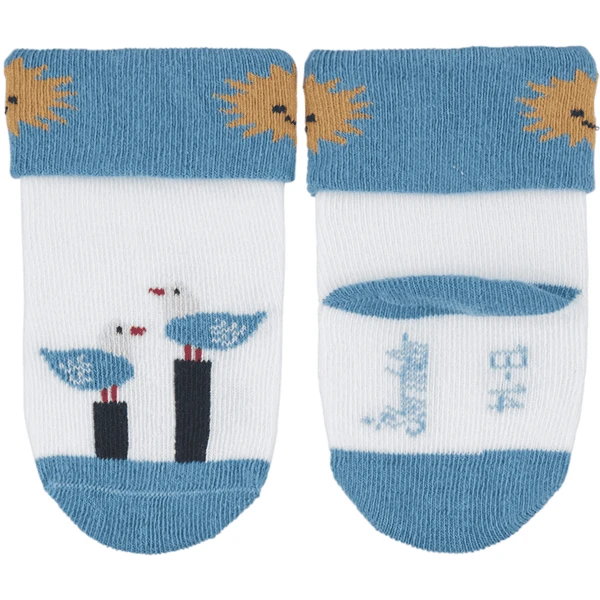 Sterntaler Babysokjes 3-pack Zeemeeuw Wit - Afbeelding 2