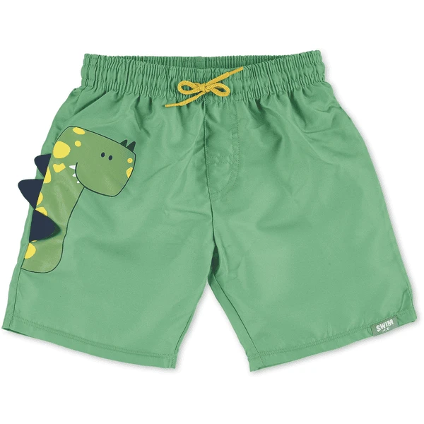Sterntaler Bad Shorts Dino Appelgroen