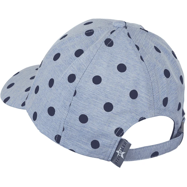 Sterntaler Baseball Cap Stippen Hemelsblauw - Afbeelding 4