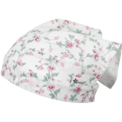 Sterntaler Hoofddoek Bloemen Wit