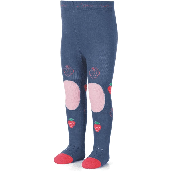 Sterntaler Kruipende Panty Aardbei Blauw