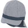 Sterntaler Omkeerbare Peaked Cap Vichy/Uni Marine
